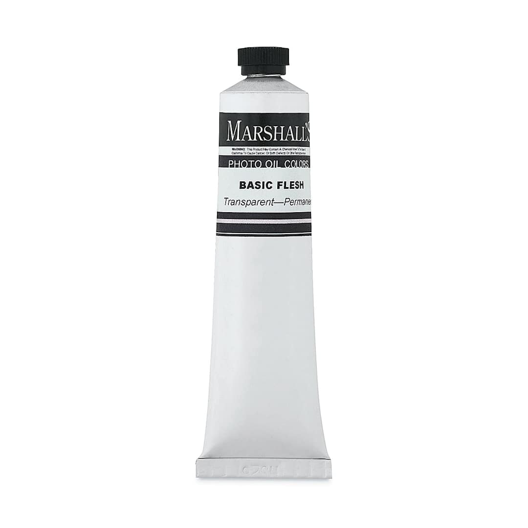 Open in modal - Marshall's Photo Oil Color - Basic Flesh, 3/4" x 4" Tube