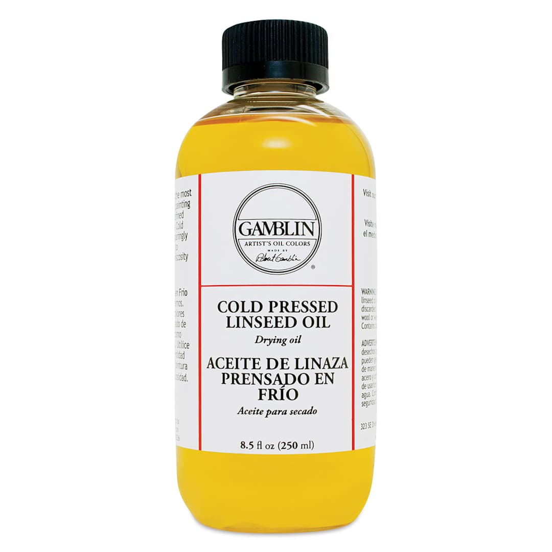 Open in modal - Gamblin Cold Press Linseed Oil