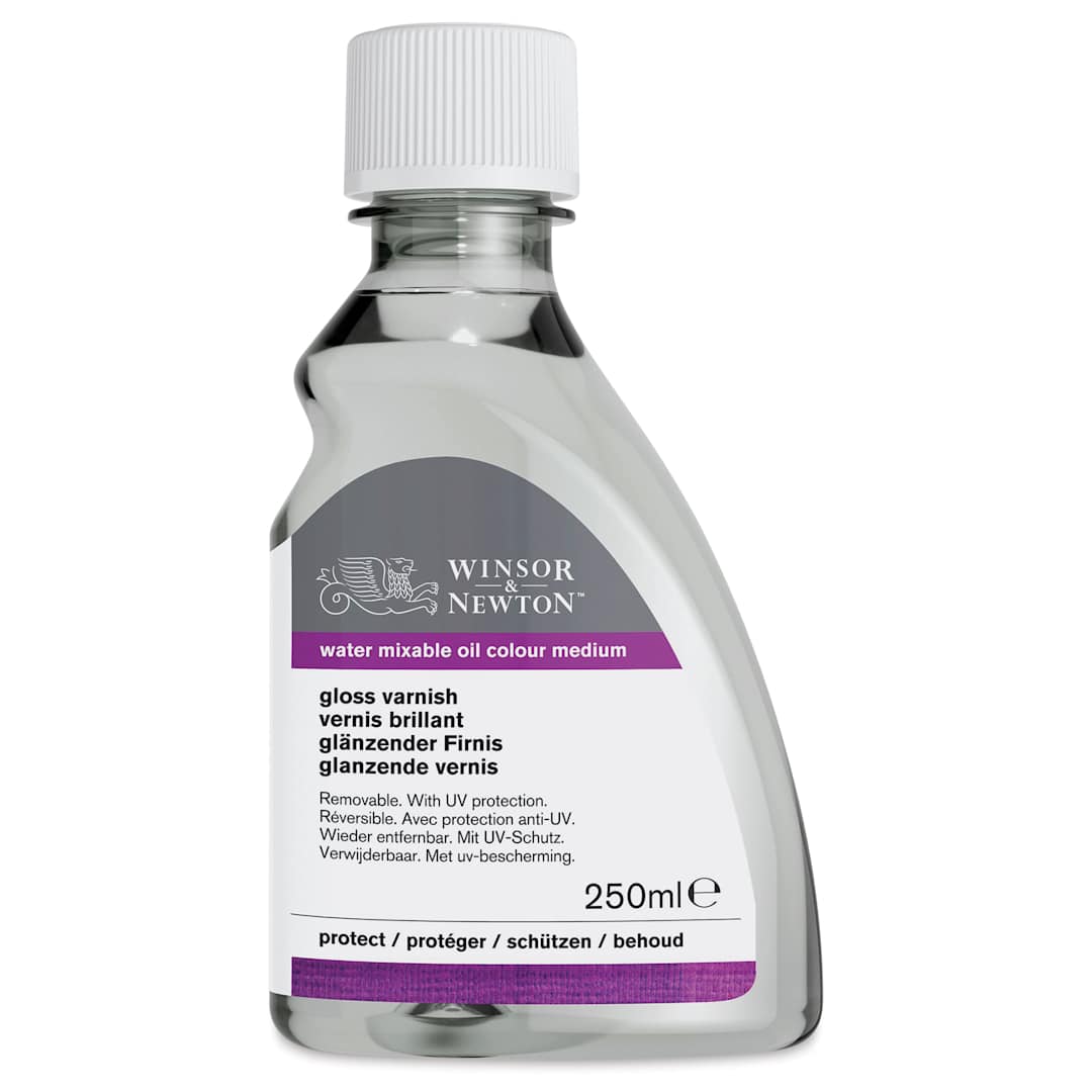 Open in modal - Winsor & Newton Artisan Water Mixable Gloss Varnish - 250 ml bottle