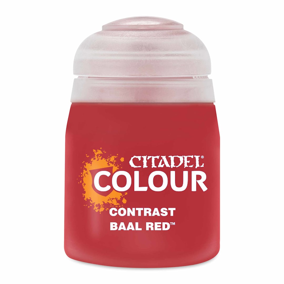 Open in modal - Citadel Contrast Acrylic Paint - Baal Red, 18 ml