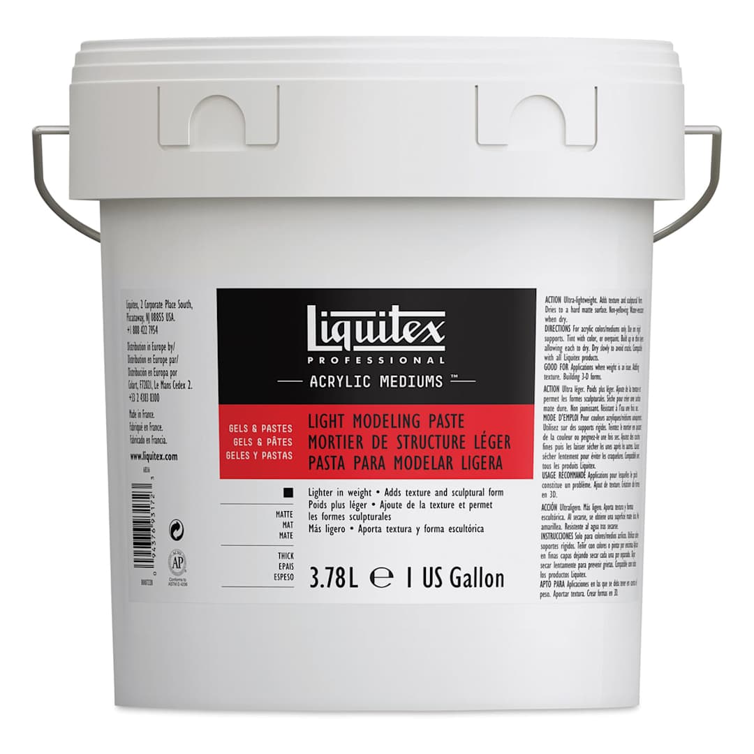 Open in modal - Liquitex Light Modeling Paste - Gallon