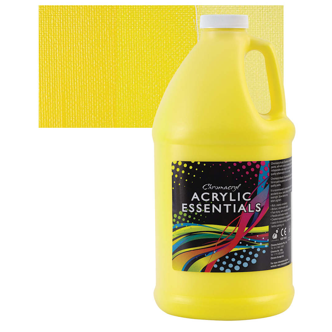 Open in modal - Chromacryl Acrylic Essentials - Cool Yellow, 2 L and swatch