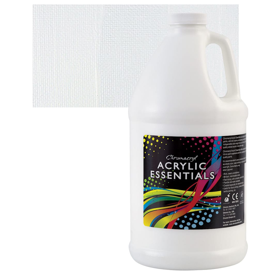 Open in modal - Chromacryl Acrylic Essentials - White, 2 L and swatch