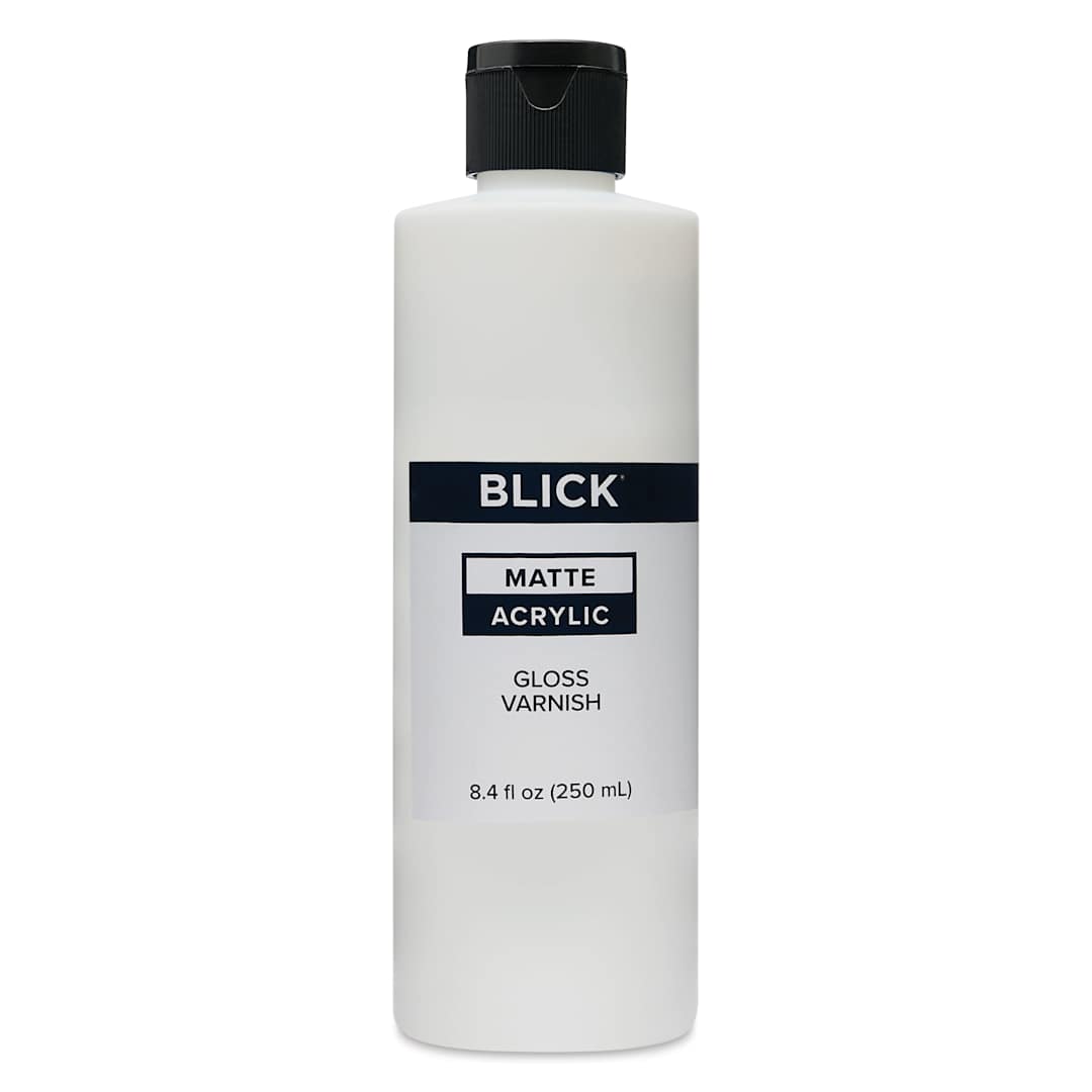 Open in modal - Blick Matte Acrylic Varnish - Gloss, 8 oz bottle