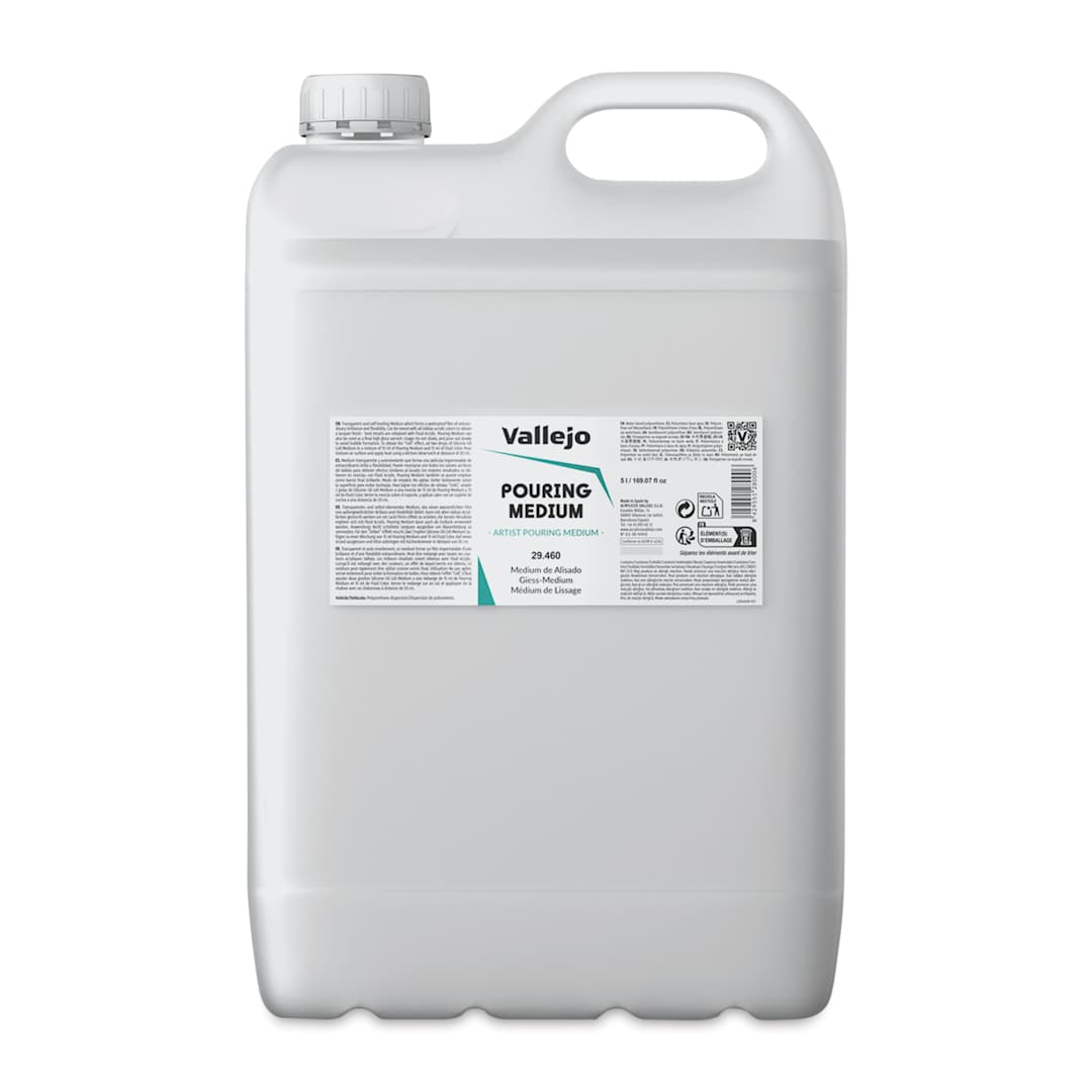 Open in modal - Vallejo Acrylic Pouring Medium - 5 Liter