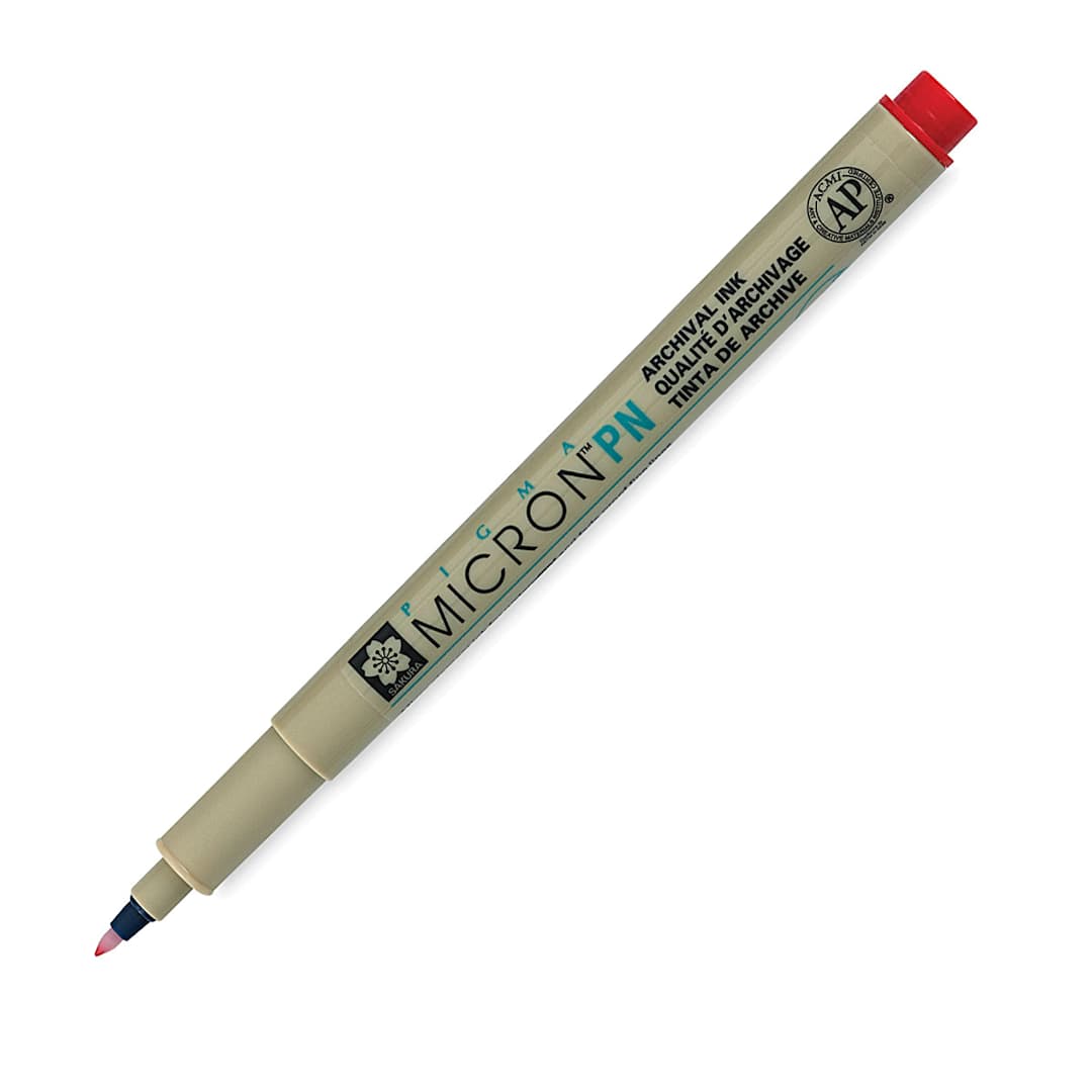 Open in modal - Sakura Pigma Micron PN Pen - Red