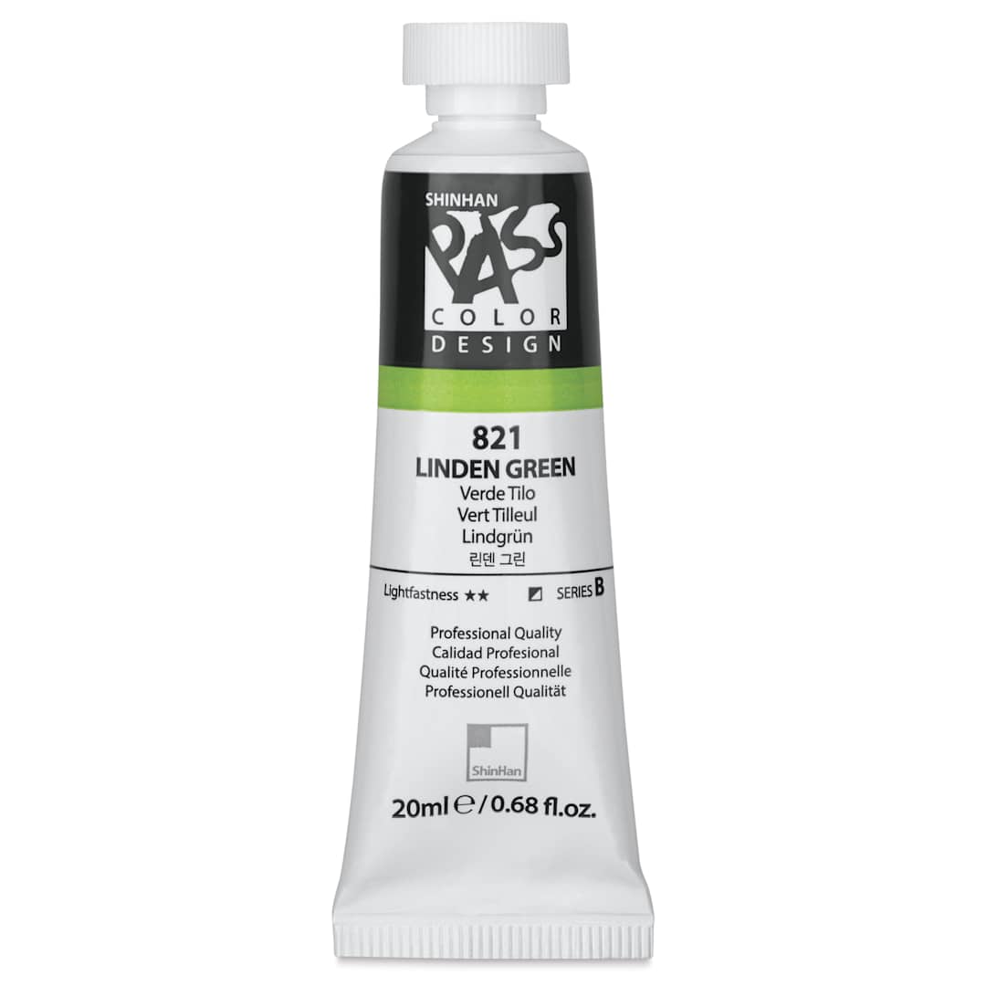 Open in modal - ShinHan Pass Colors Opaque Watercolor Tube - Linden Green, 20 ml