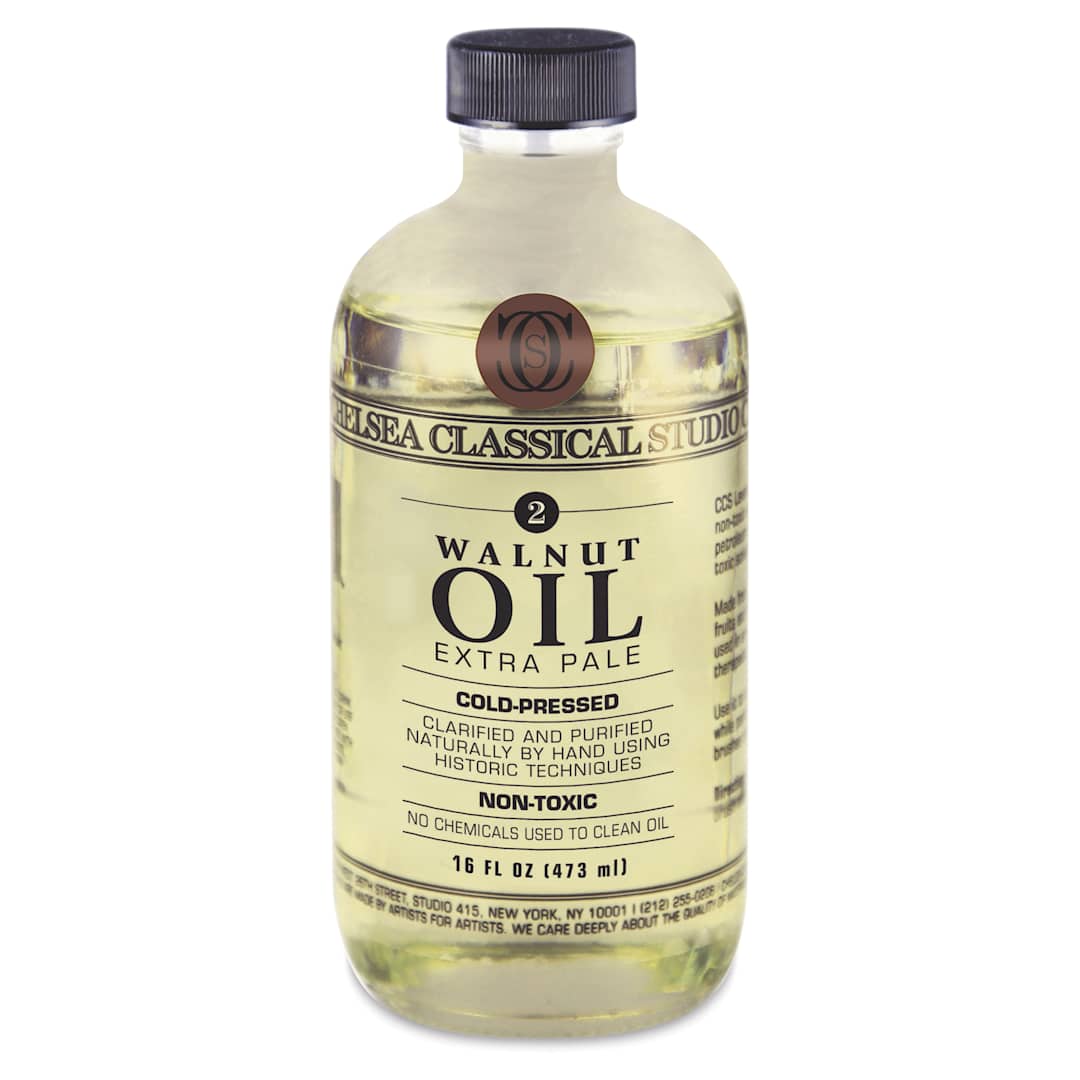 Open in modal - Chelsea Classical Studio Oil Painting - Walnut Oil, 16 oz