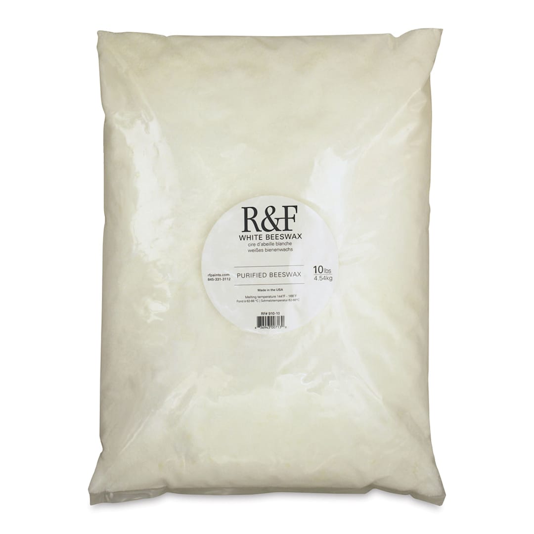 Open in modal - R&F Encaustic Beeswax - White, 10 lb Bag