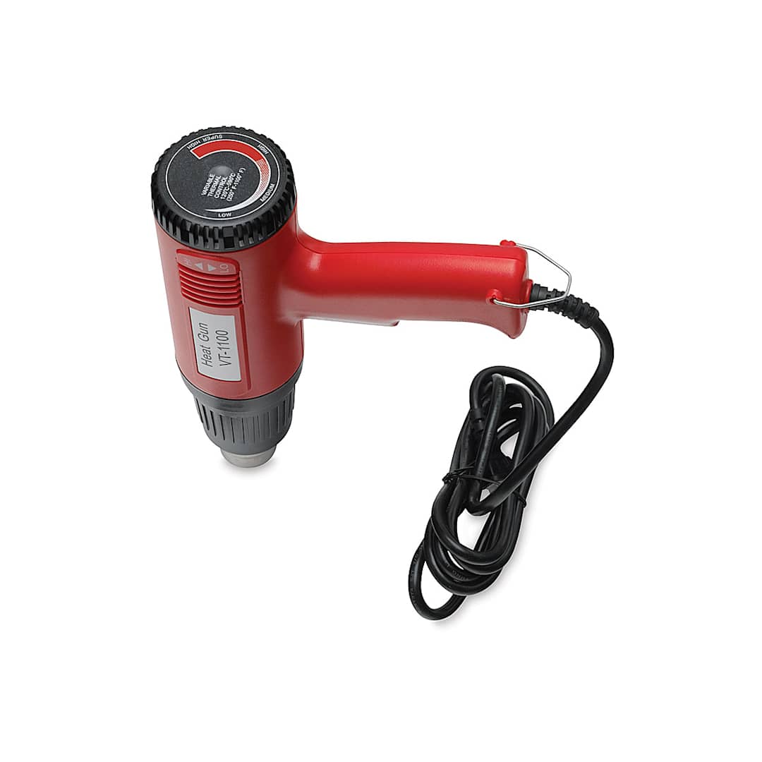 Open in modal - R&F Hot Air Gun - Top view of Air Gun pointing downward