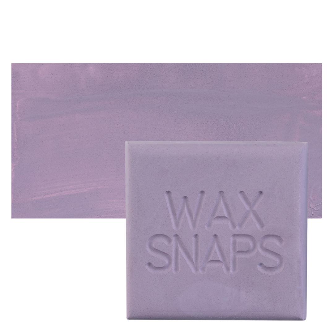 Open in modal - Enkaustikos Wax Snaps Encaustic Paint - Burnt Lilac, 40 ml snaps and swatch