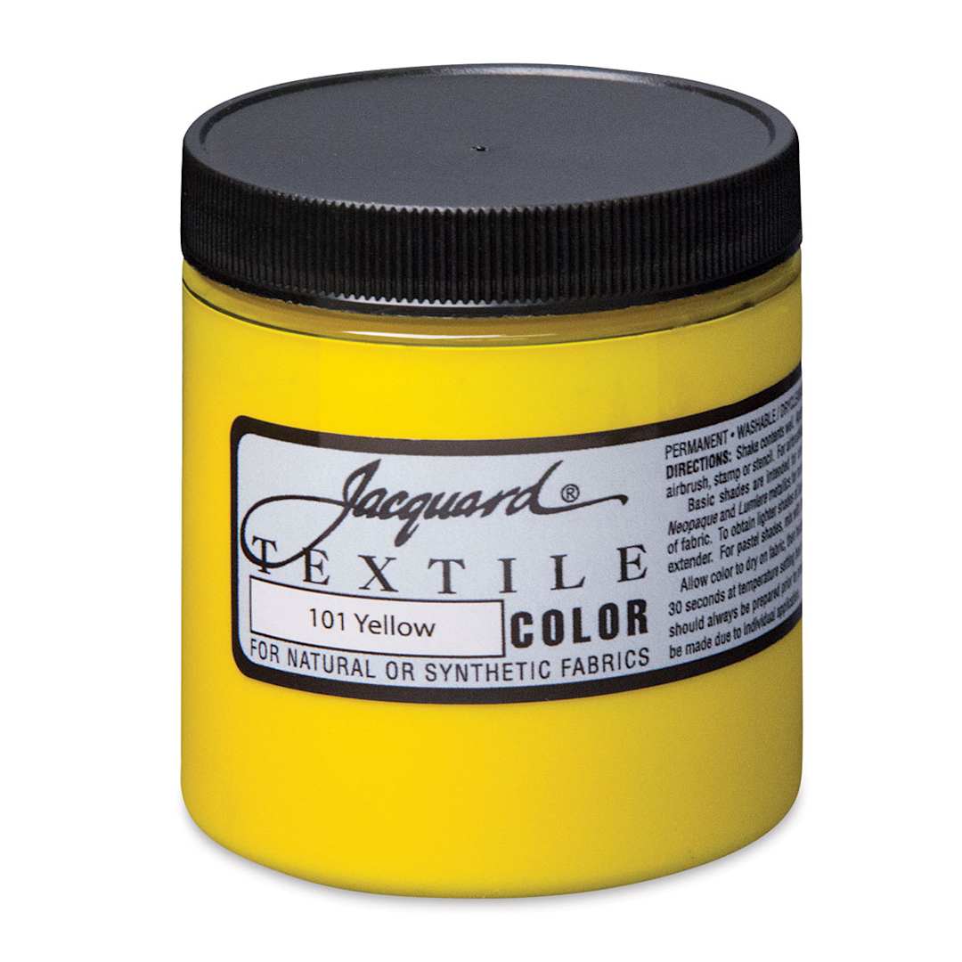Open in modal - Jacquard Textile Color - Yellow, 8 oz jar