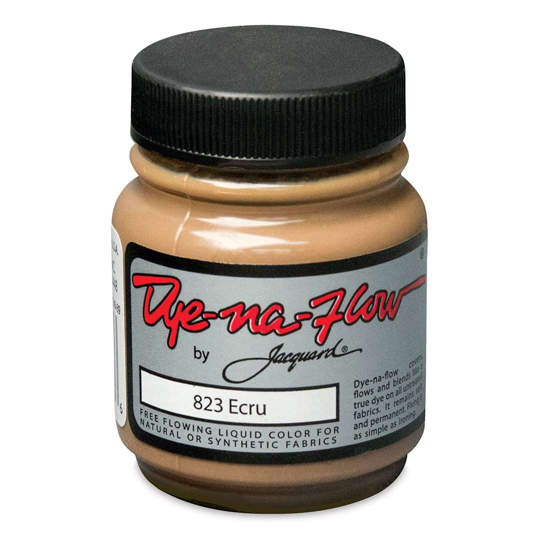 Open in modal - Jacquard Dye-Na-Flow Fabric Color - Ecru, 2.5 oz jar