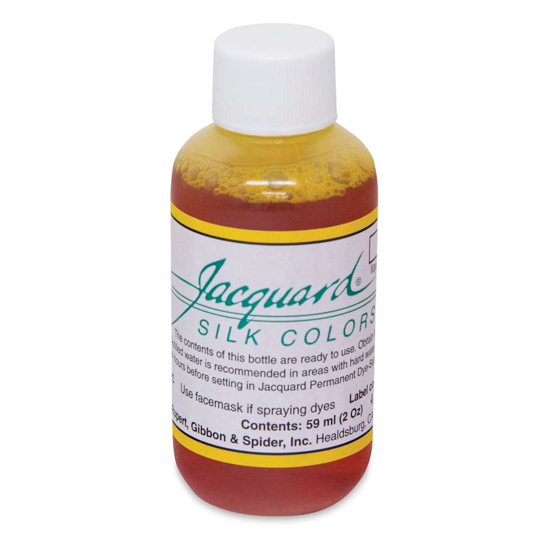 Open in modal - Jacquard Silk Dye - Yellow, 2 oz bottle