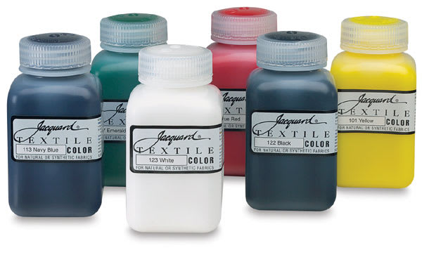 Open in modal - Jacquard Textile Color Set - 8 oz Jars, Set of 6