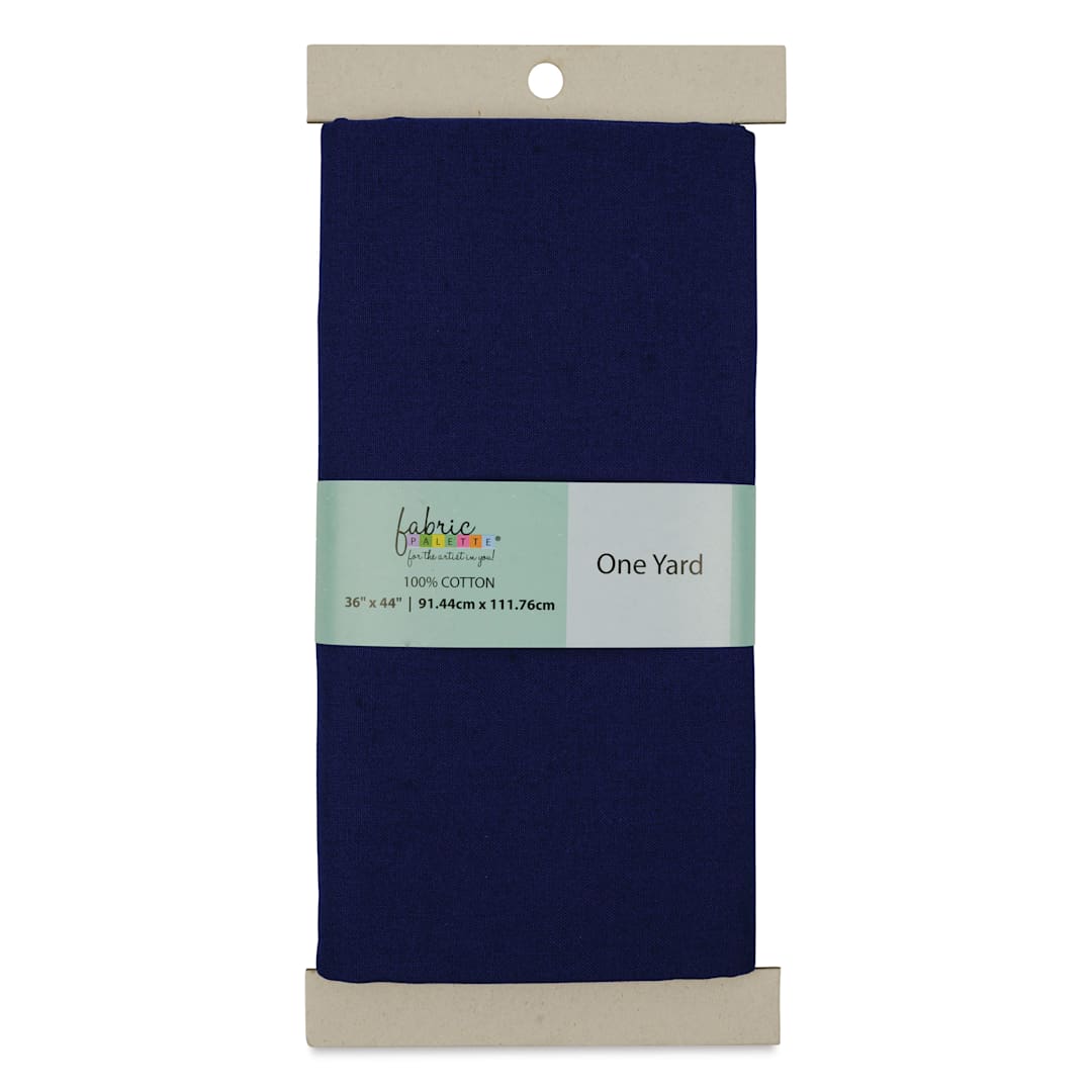 Open in modal - Fabric Palette Pre-Cut Cotton Fabric - Navy, 1 yd