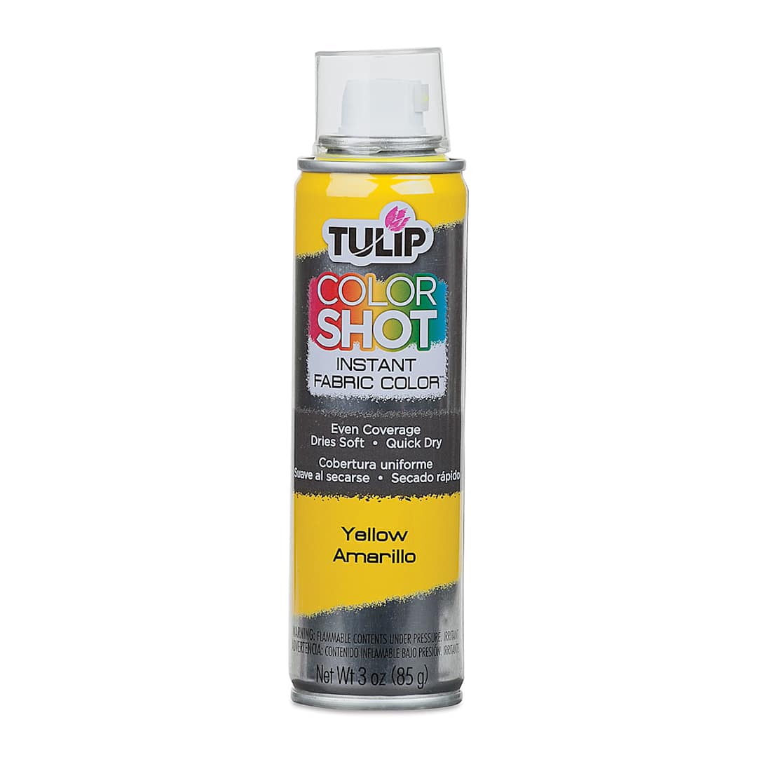 Open in modal - Tulip ColorShot Instant Fabric Color Spray - Yellow