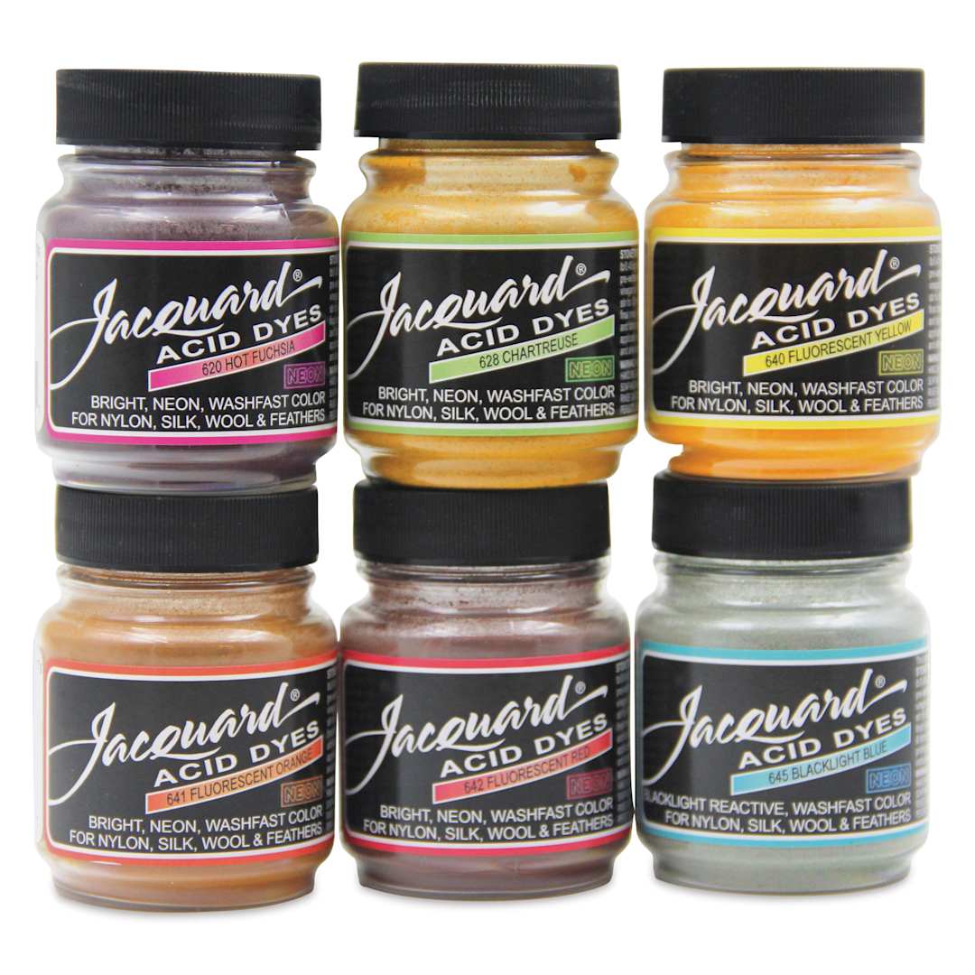 Open in modal - Jacquard Acid Dye Neon Set