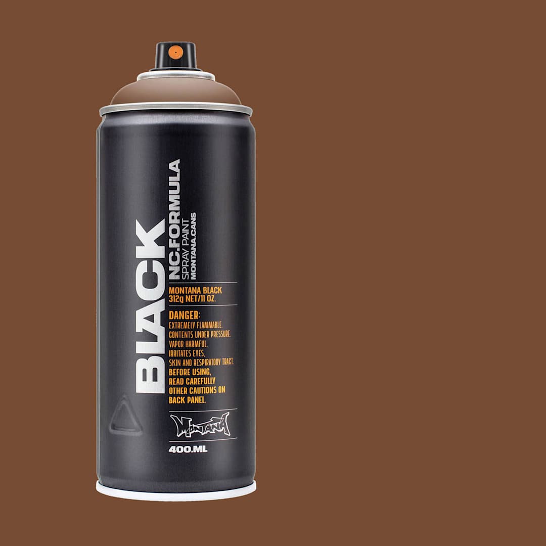 Open in modal - Montana Black Spray Paint - Chocolate, 400 ml can with swatch