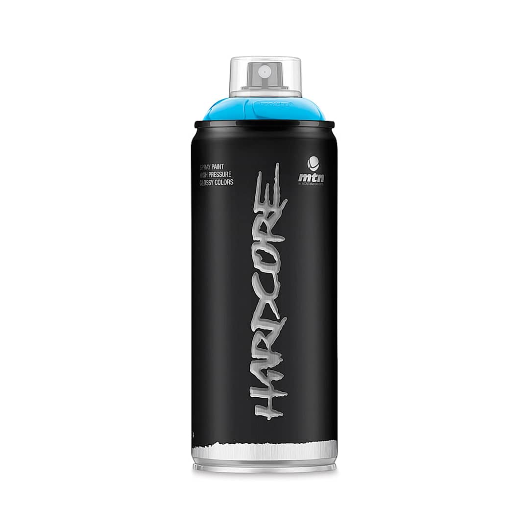 Open in modal - MTN Hardcore 2 Spray Paint  - Light Blue, 400 ml can