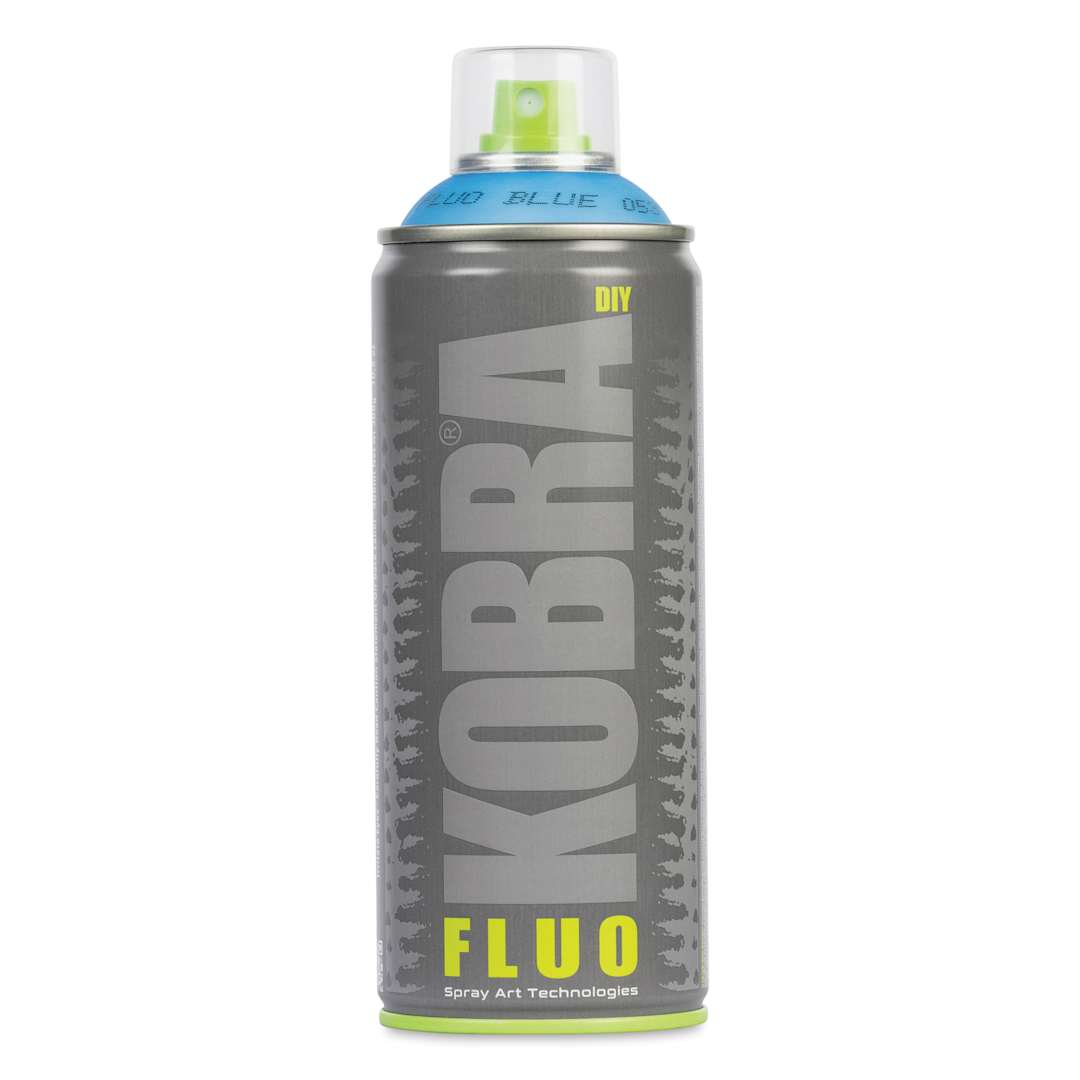 Open in modal - Kobra DIY Spray Paint - Fluo Blue, 400 ml
