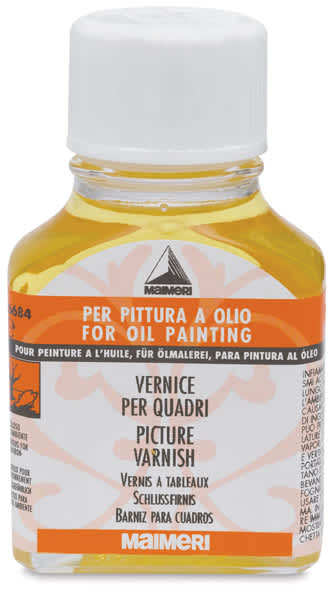 Open in modal - Maimeri Picture Varnish - Front of 75 ml Bottle
