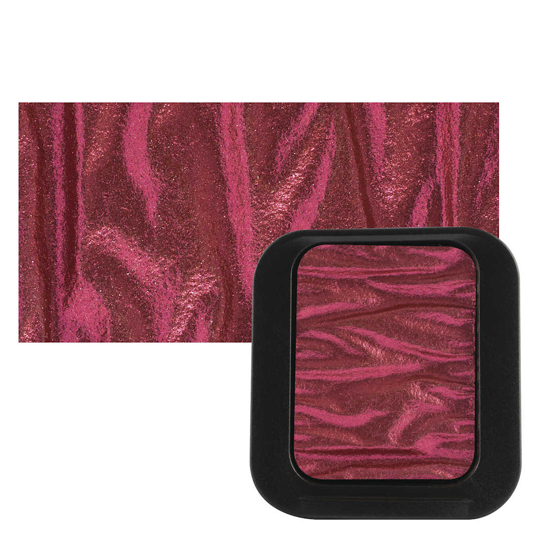 Open in modal - Finetec Artist Mica Watercolor - Ruby pan and swatch