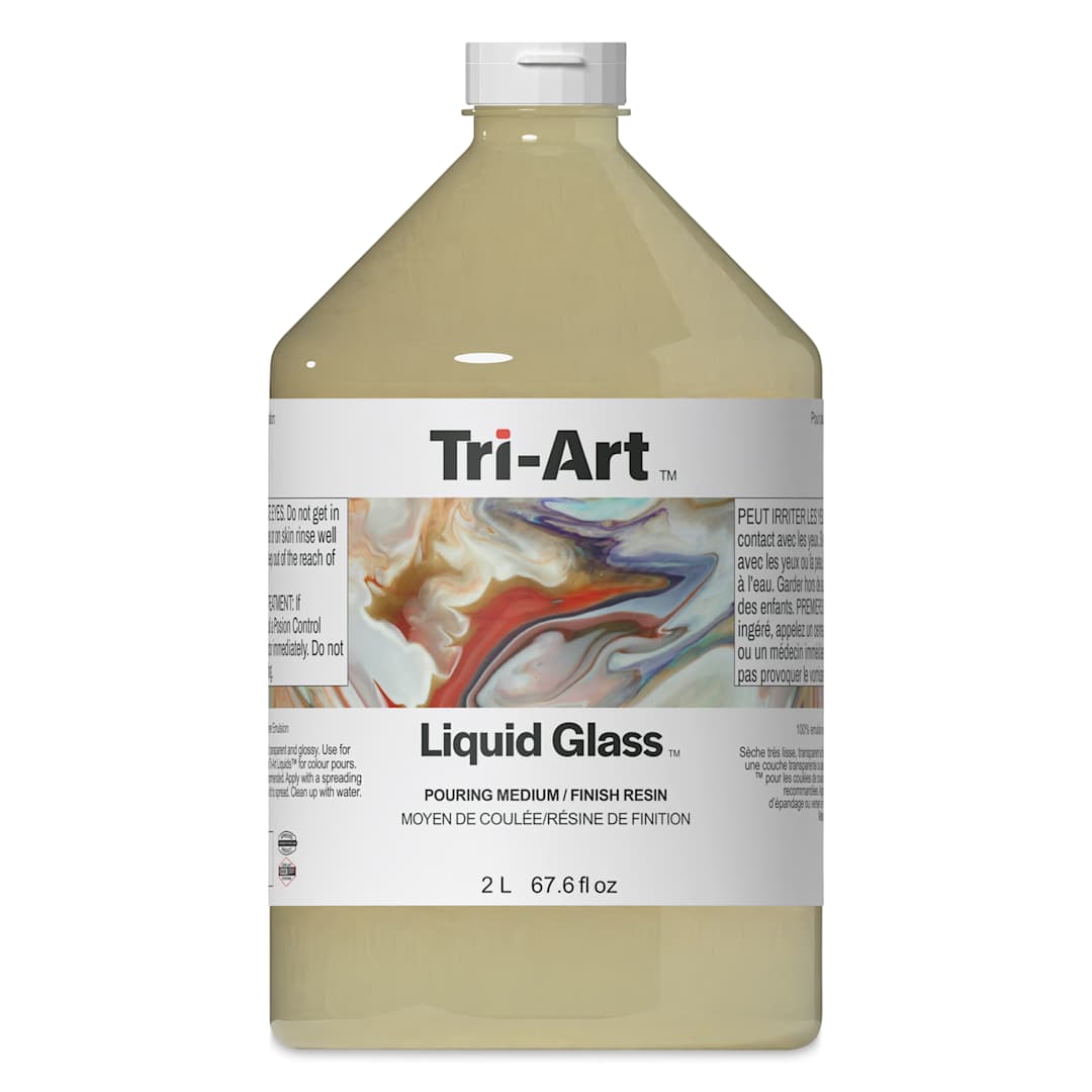 Open in modal - Tri-Art Liquid Glass Acrylic Pouring Medium - 3.78 L