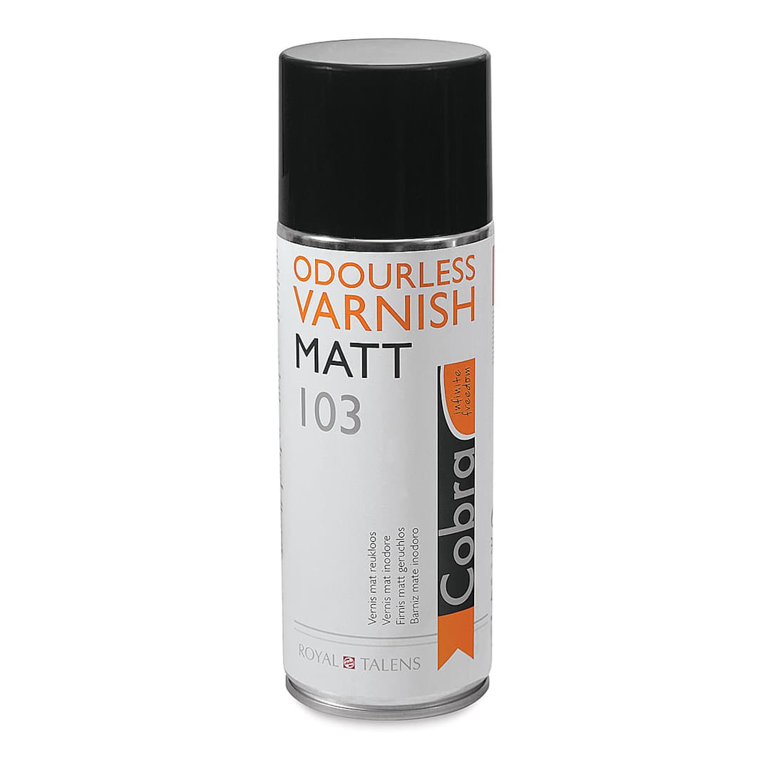 Open in modal - Cobra Painting Spray Varnish - Matt, 400 ml, Can