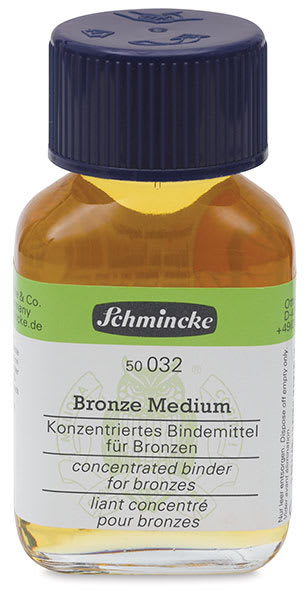 Open in modal - Schmincke Oil Bronzes - 60 ml bottle of Bronze Medium shown