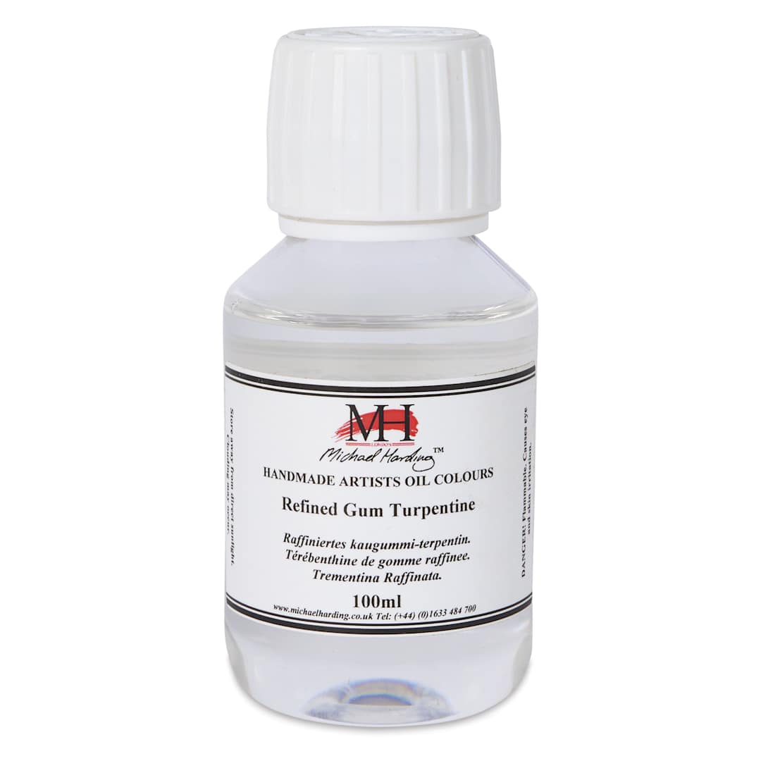 Open in modal - Michael Harding Refined Gum Turpentine Oil Medium - 100 ml