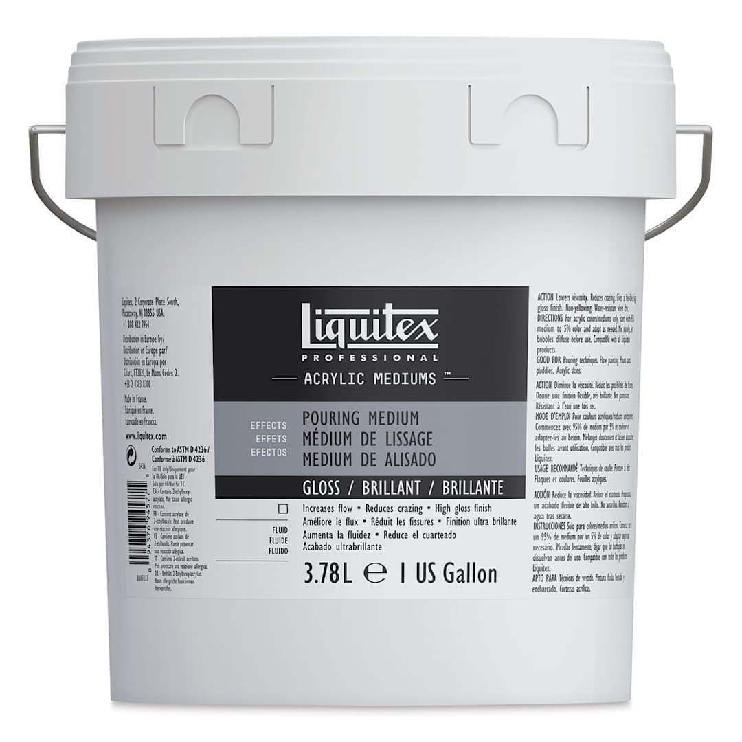 Open in modal - Liquitex Effects Pouring Medium - Gloss, Gallon