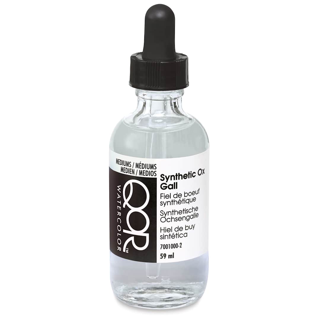Open in modal - QoR Watercolor Medium - Synthetic Ox Gall, 59 ml