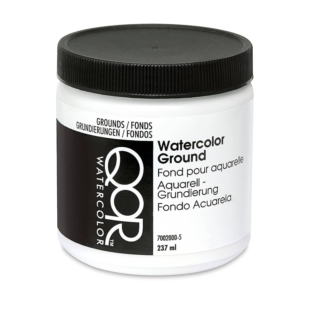 Open in modal - QoR Watercolor Medium - Watercolor Ground, 237 ml