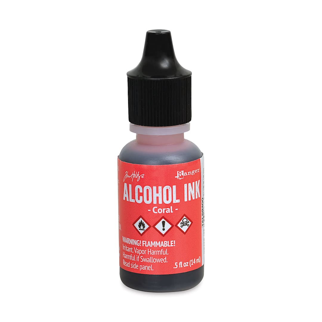Open in modal - Ranger Tim Holtz Alcohol Ink - Coral, 0.5 oz