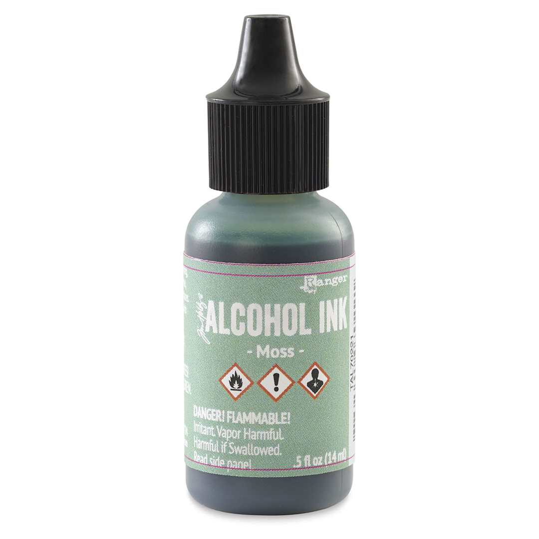 Open in modal - Ranger Tim Holtz Alcohol Ink - Moss, 0.5 oz