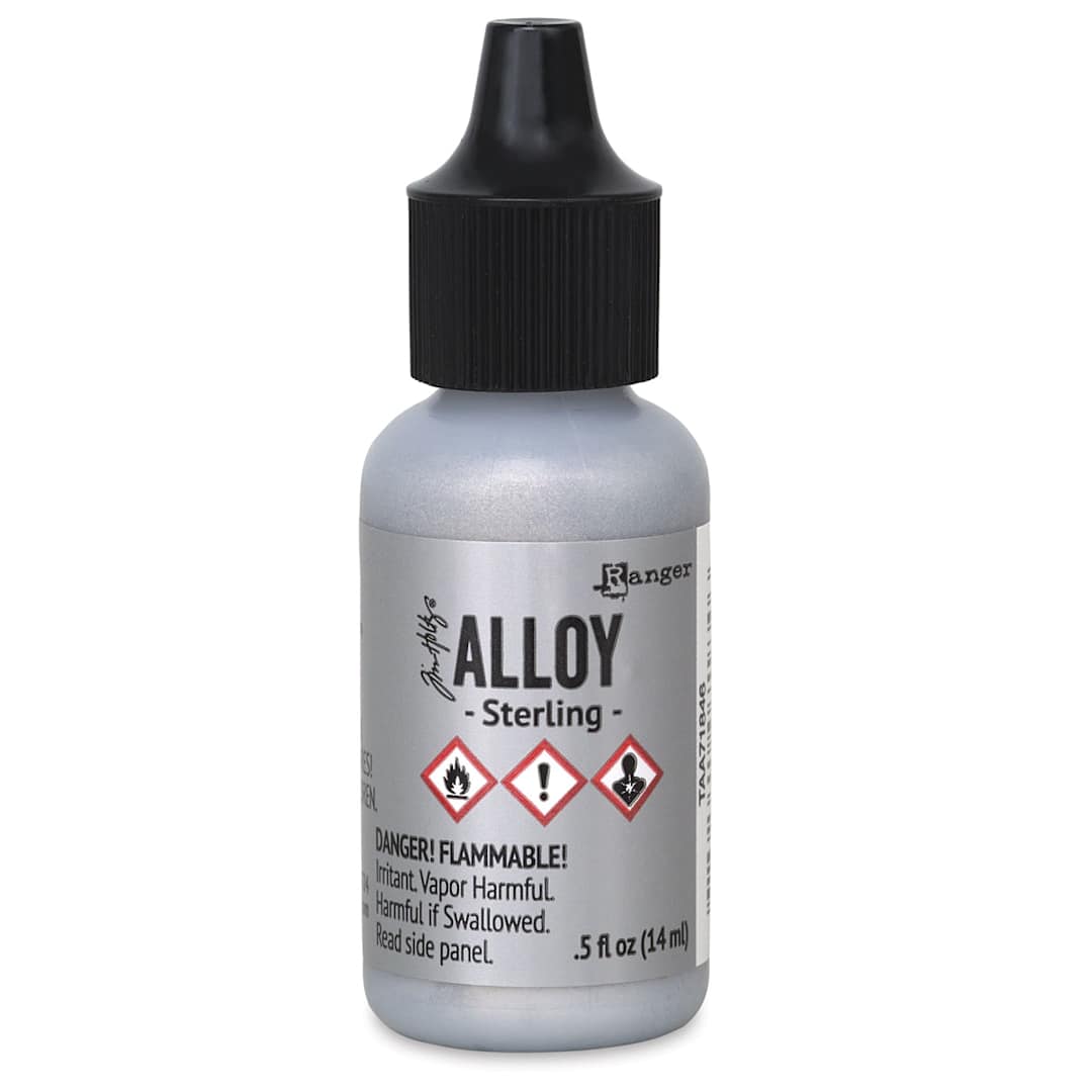 Open in modal - Ranger Tim Holtz Alcohol Ink - Sterling, 0.5 oz