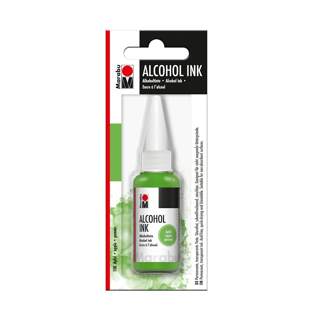 Open in modal - Alcohol Ink Apple