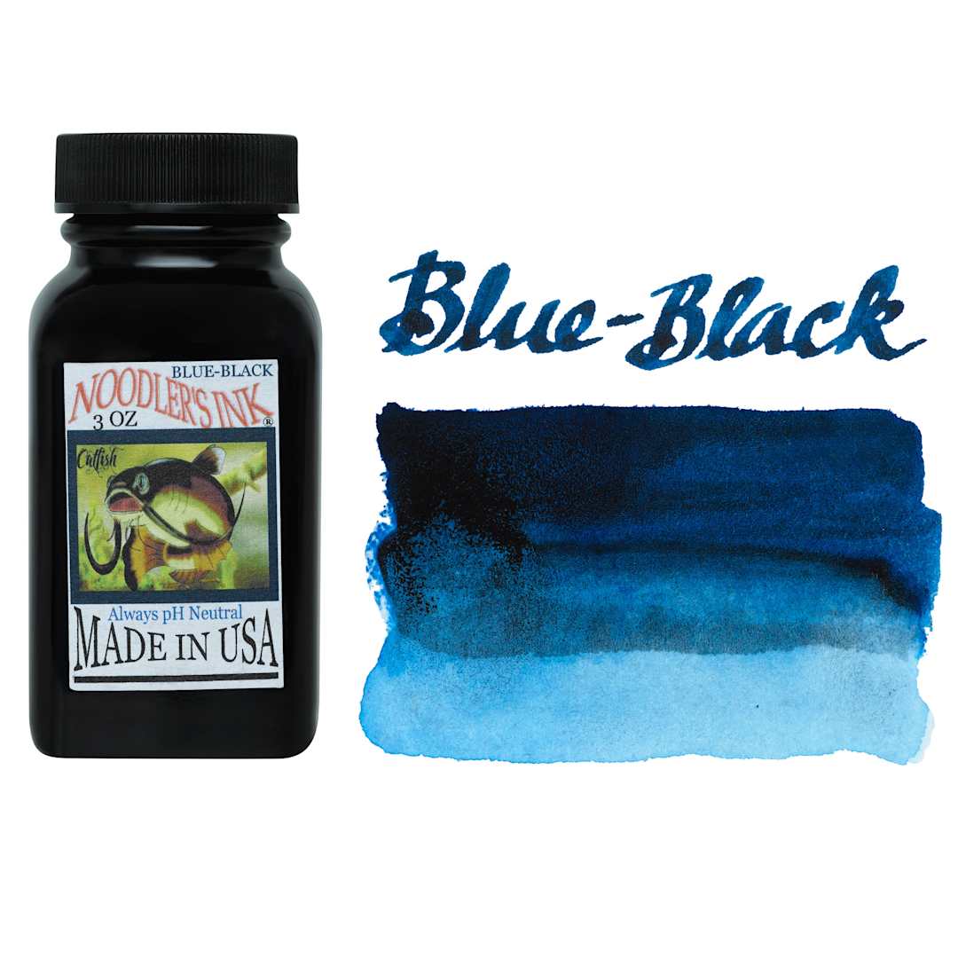 Open in modal - Noodler's Ink Fountain Pen Ink - Blue-Black, swatch bottle
