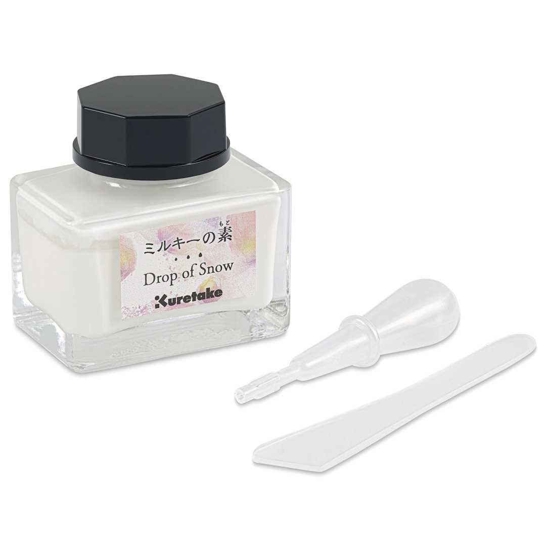 Open in modal - Kuretake Ink-Café Drop of Snow Ink Additive - 20 ml, with dropper