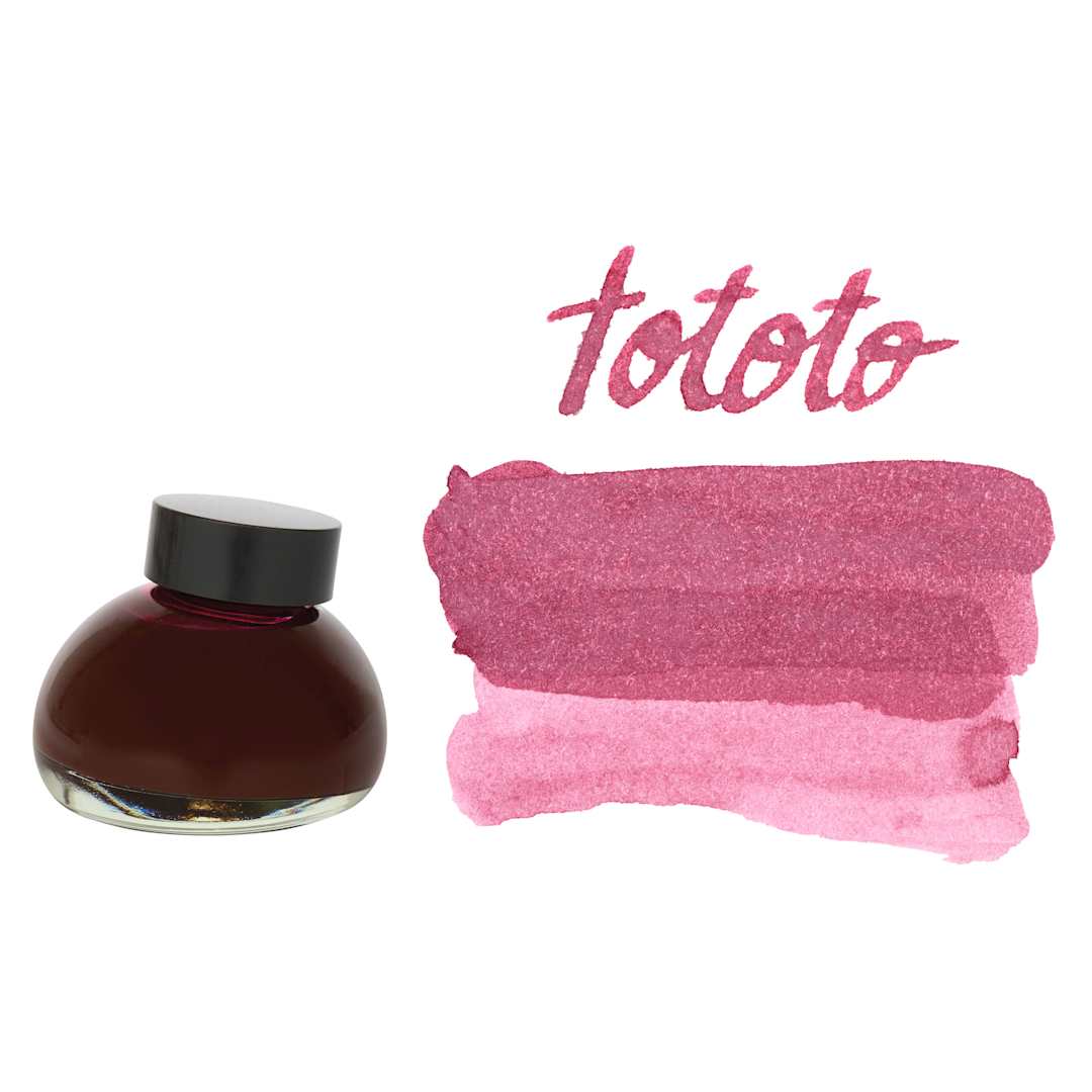 Open in modal - Kakimori Pigment Ink - 03 Tototo, swatch and bottle