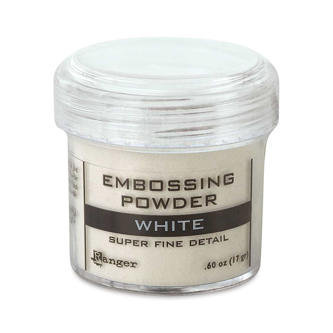 Open in modal - Ranger Embossing Powder  - White, Super Fine, 1 oz