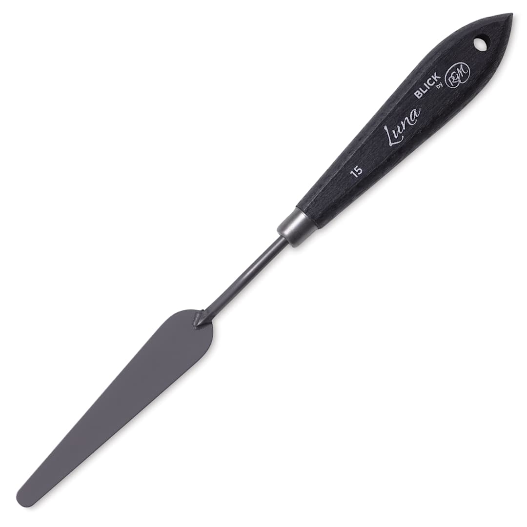 Open in modal - Blick Luna Palette Knife by RGM - 15, Small Long Trowel full view