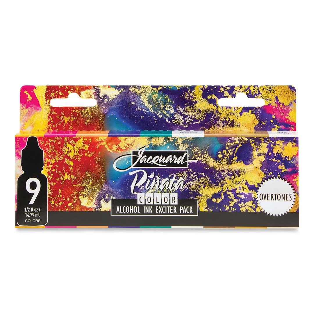 Open in modal - Jacquard Exciter Pack - Overtones, Set of 9, 0.5 oz bottles, front of packaging