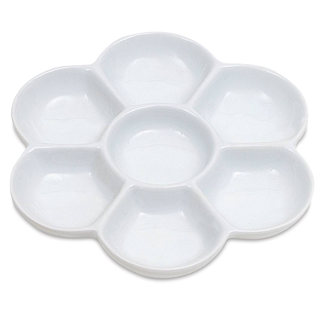 Open in modal - Yasutomo Flower Porcelain Dish - 7 wells