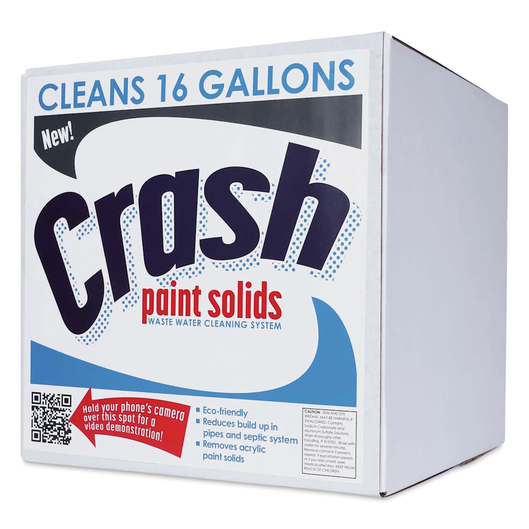 Open in modal - Golden Crash Paint Solids Waste Water Cleaning System Solutions Kit, front of box