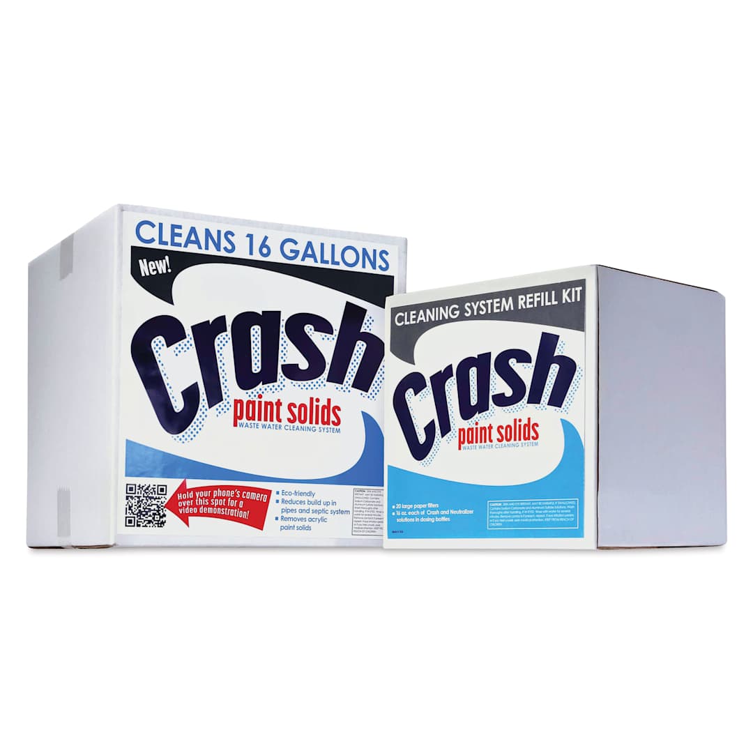 Open in modal - Golden Crash Paint Solids Waste Water Cleaning System and Refill Kit, sold separately