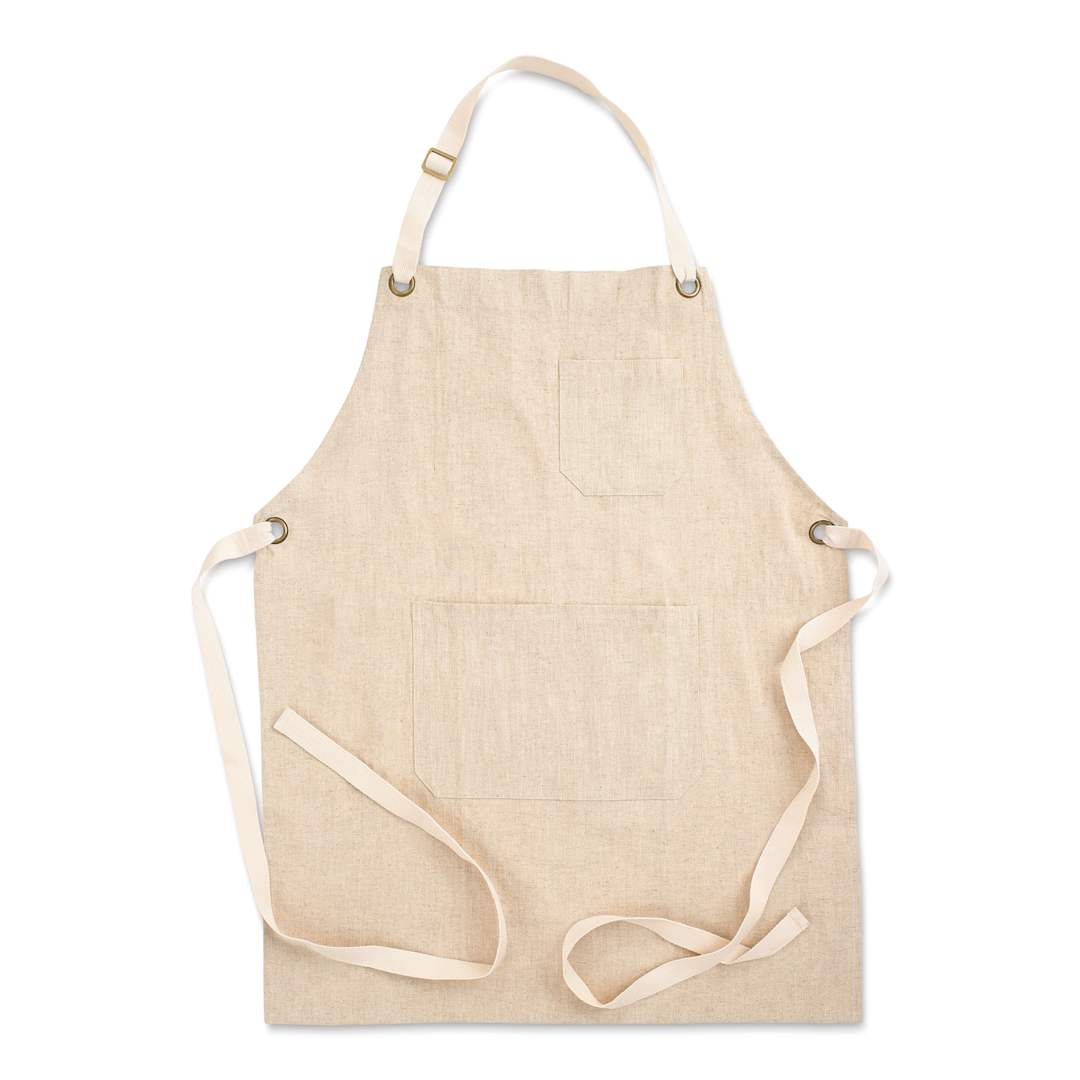 Open in modal - Blick Artisan Apron - Oatmeal (front)