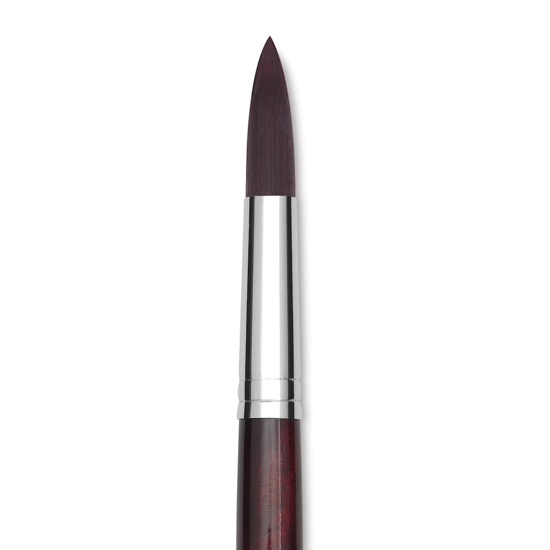 Open in modal - Utrecht Tuscan Synthetic Round - Size 12, Long Handle