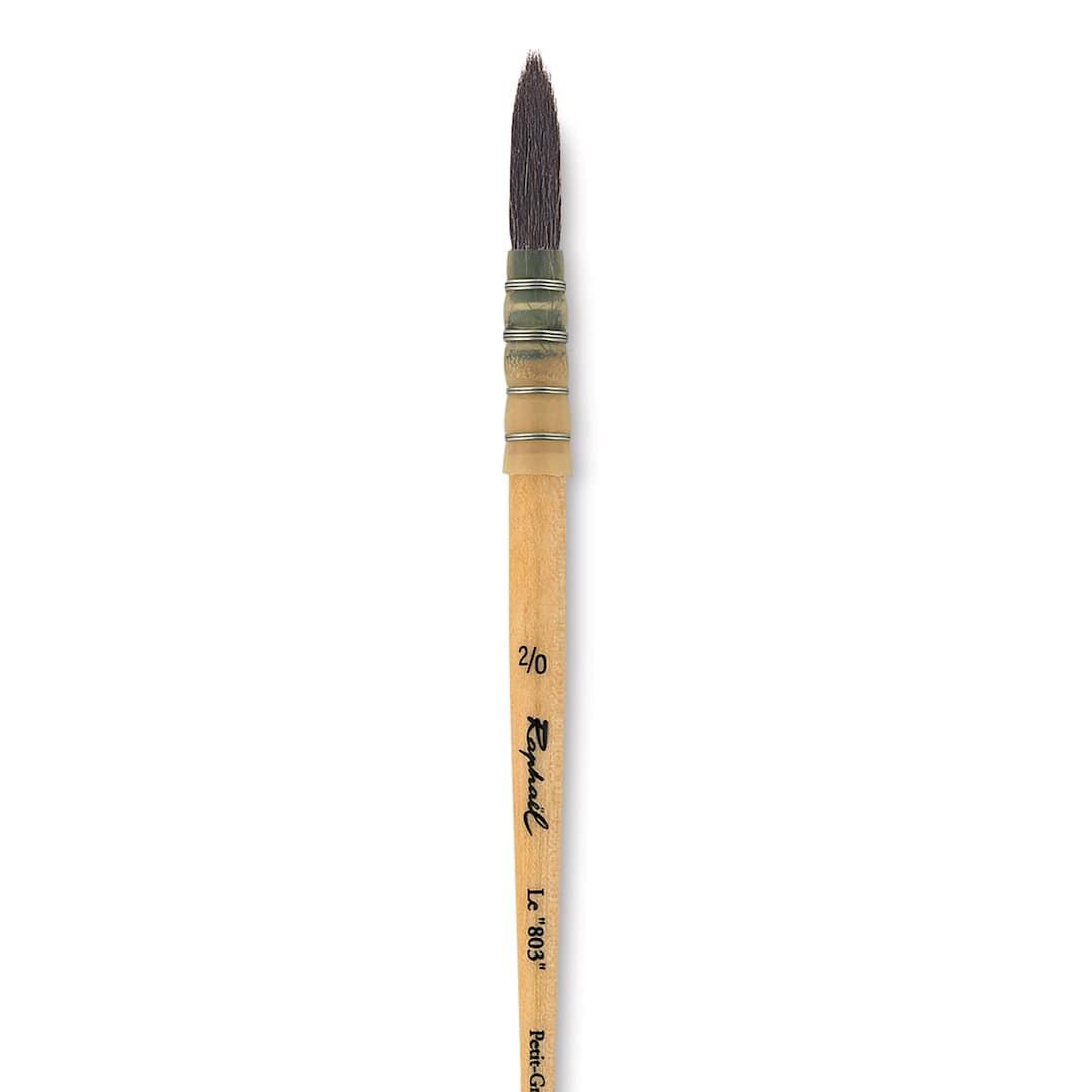 Open in modal - Raphaël Kazan Squirrel Quill Mop Brush - Mop, Size 2/0